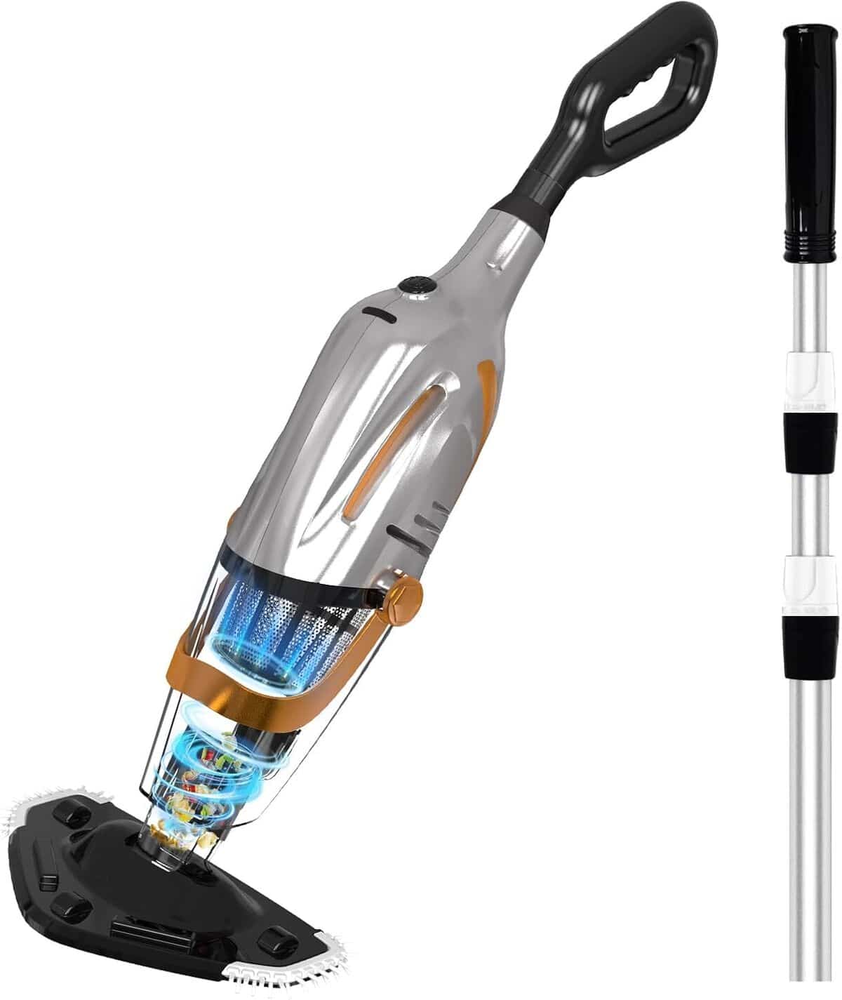 Test : aspirateur à batterie PoolyPoly 2025, 80 min d'autonomie