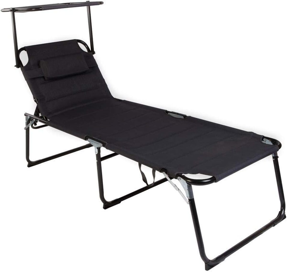 Test : bain de soleil XXL Linder avec toit pare-soleil