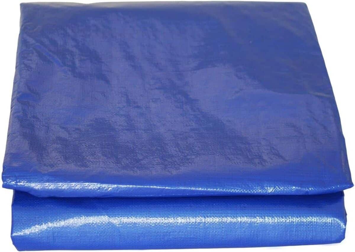 Test de la bâche d'hivernage Tecplast PO155RG 8x14 m