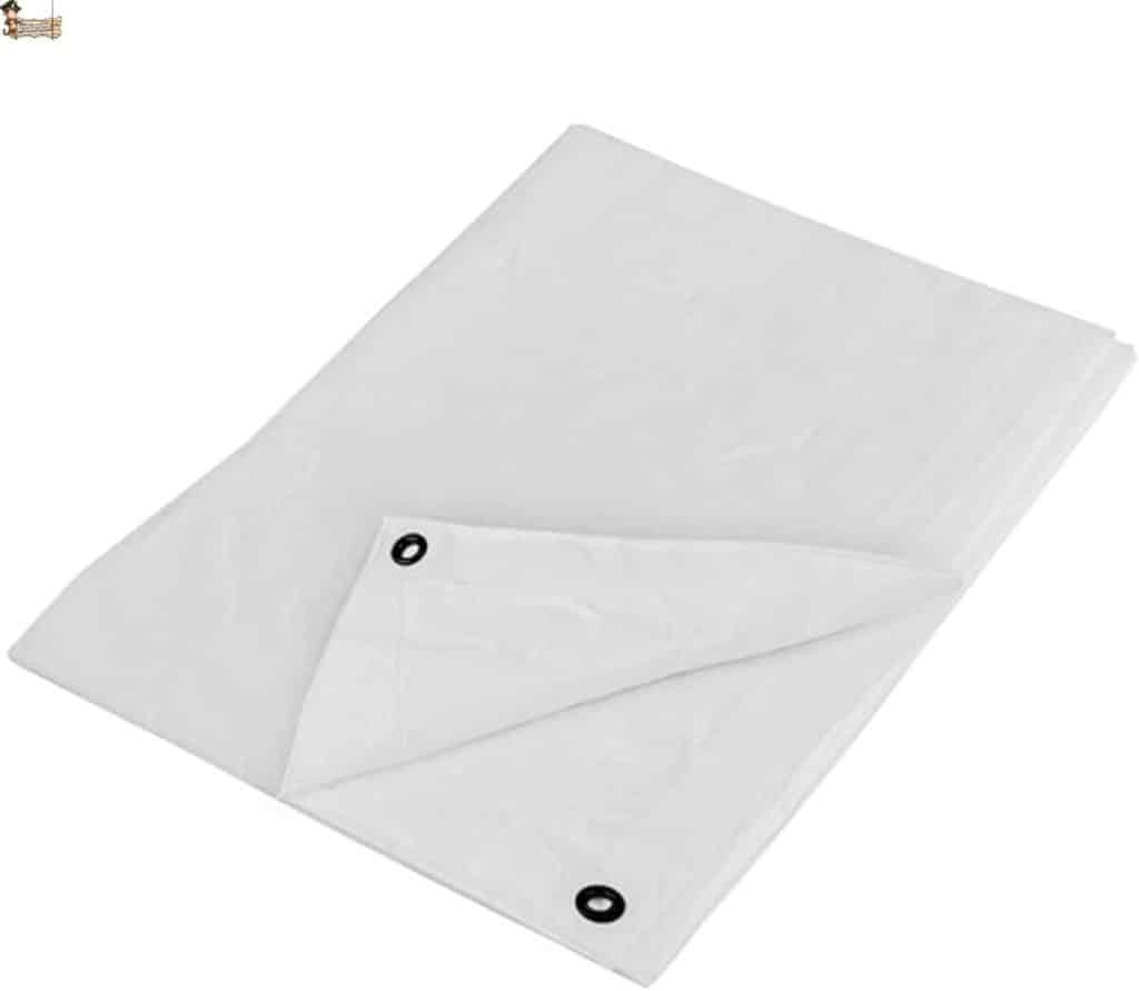 Test de la bâche imperméable BricoLoco.com 6 x 14 m