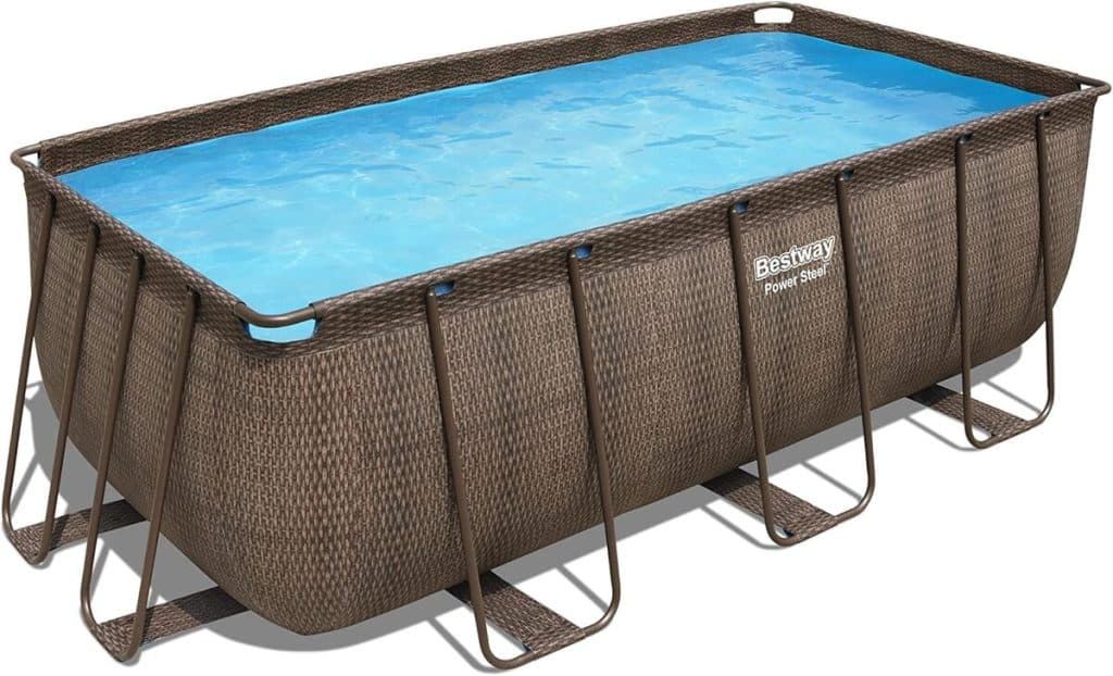 Test de la piscine Bestway Power Steel™ 412 cm : solidité et élégance