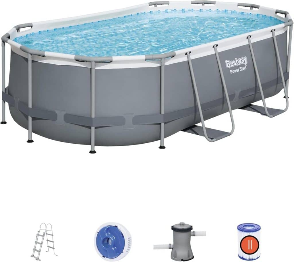 Test de la piscine hors sol Bestway Power Steel 56620