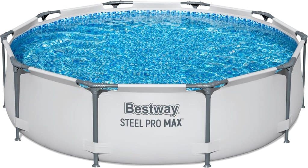 Test de la piscine hors sol Bestway Steel Pro Max™ 305 x 76 cm, gris