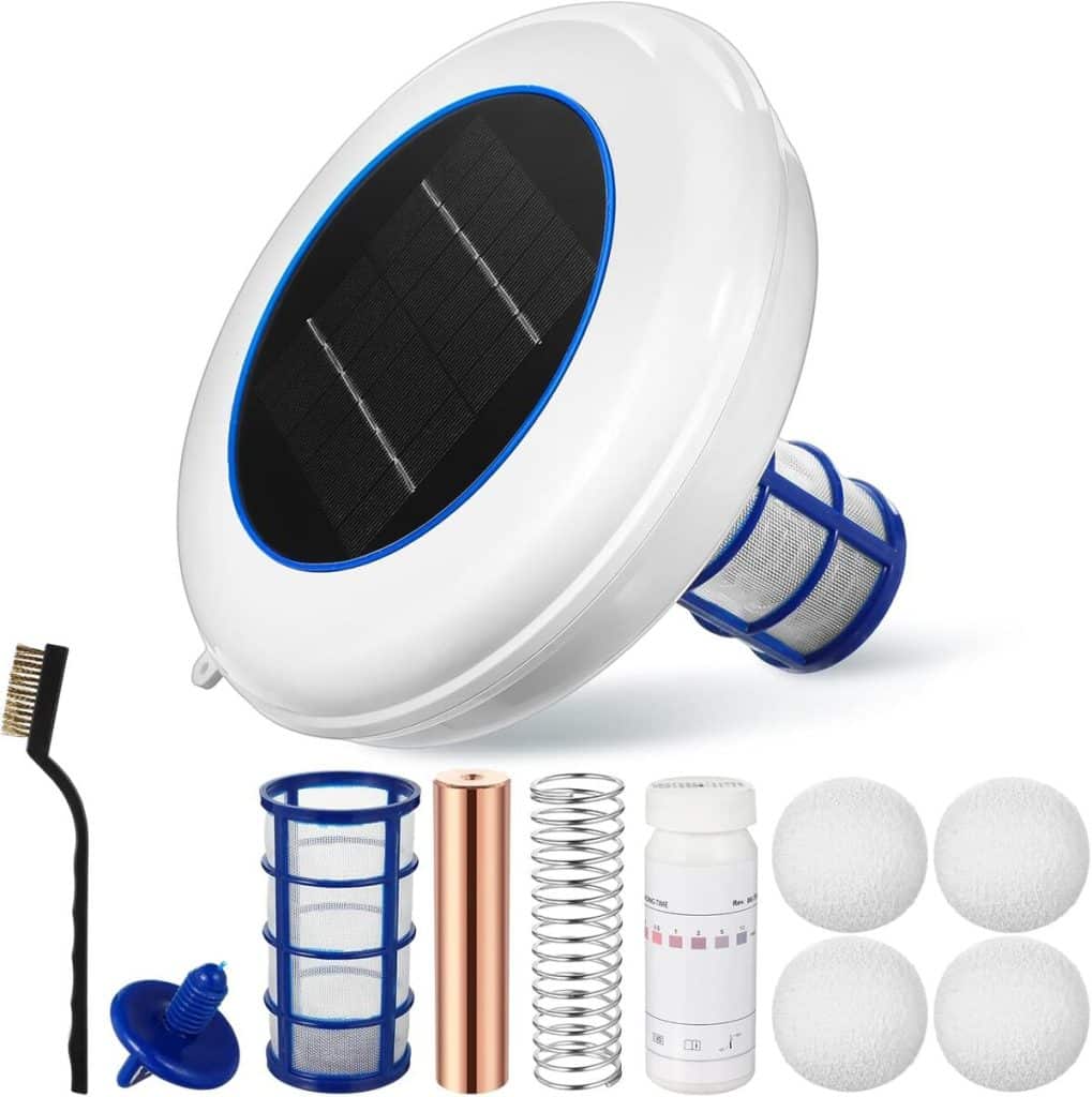 Test du purificateur d'eau solaire Qualirey : efficace contre les algues