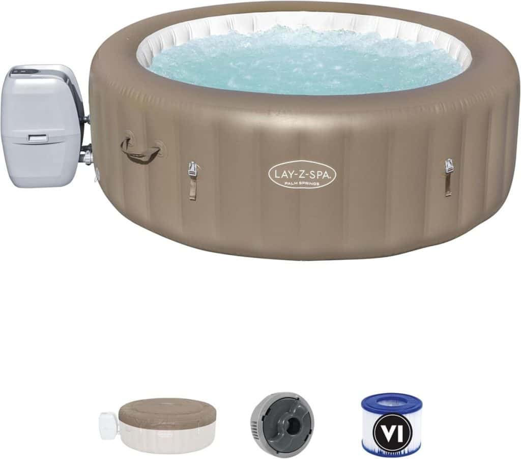 Test du spa Bestway Lay-Z-Spa Palm Springs Airjet 4-6 personnes