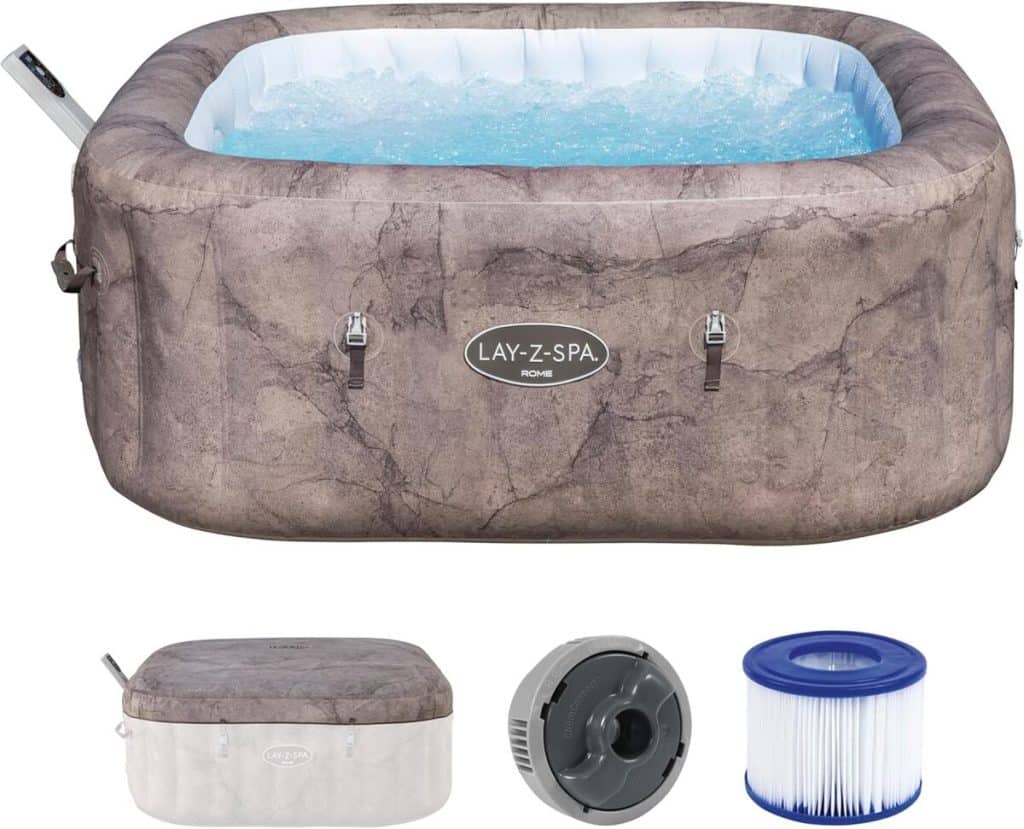 Test du spa Bestway Rome MaxHold EnergySense : détente assurée