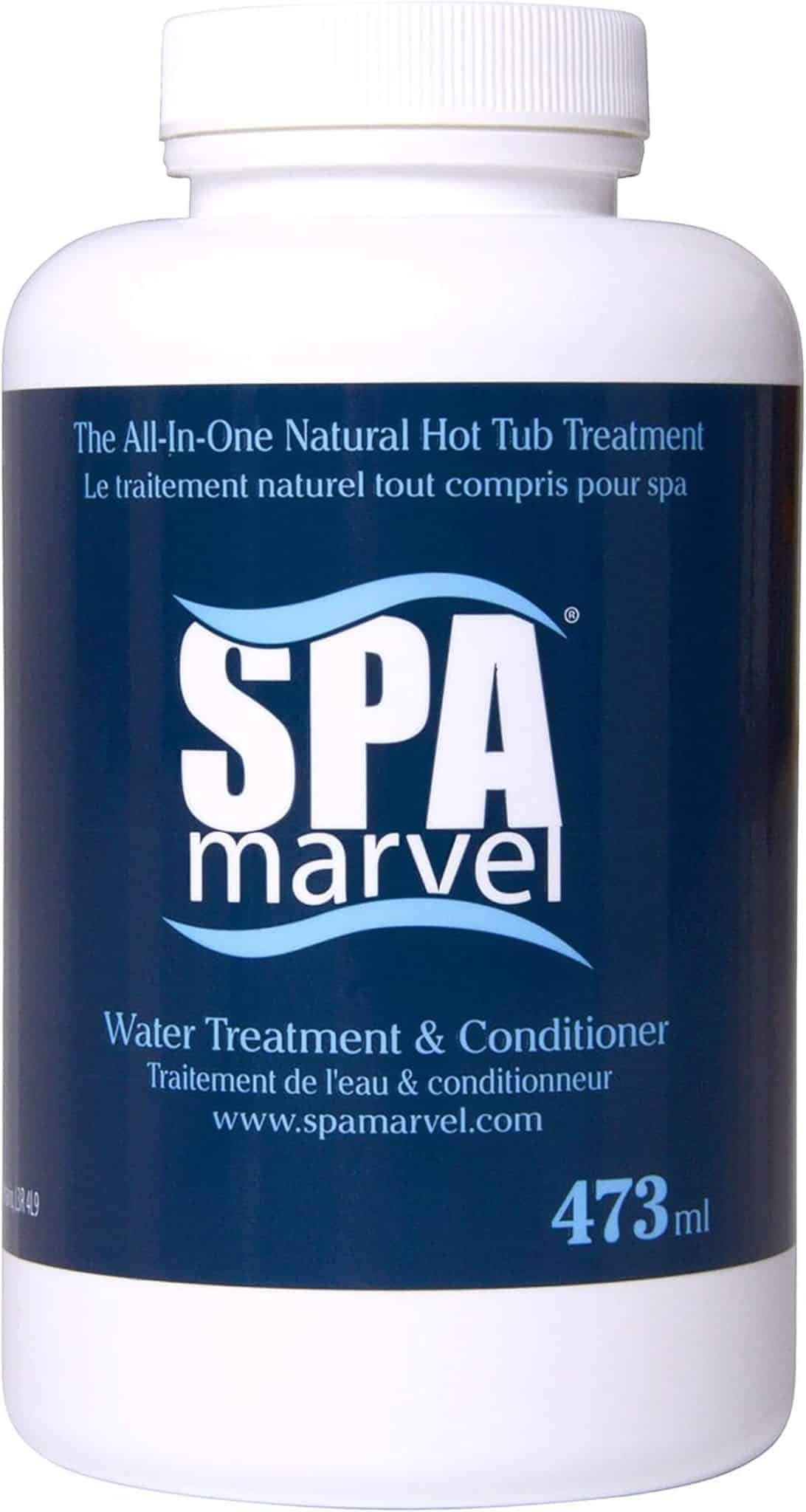 Test du Spa Marvel : traitement et conditionneur d'eau