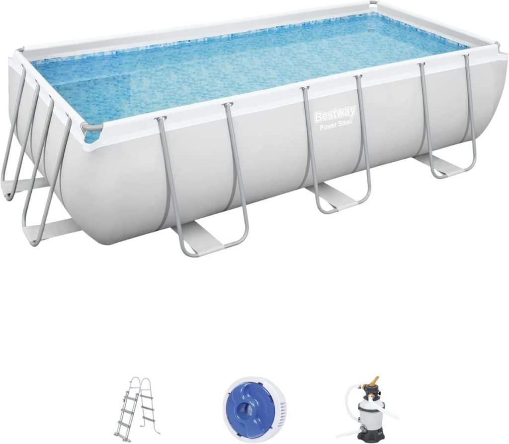 Test : piscine hors sol Bestway Power Steel 404 x 201 cm