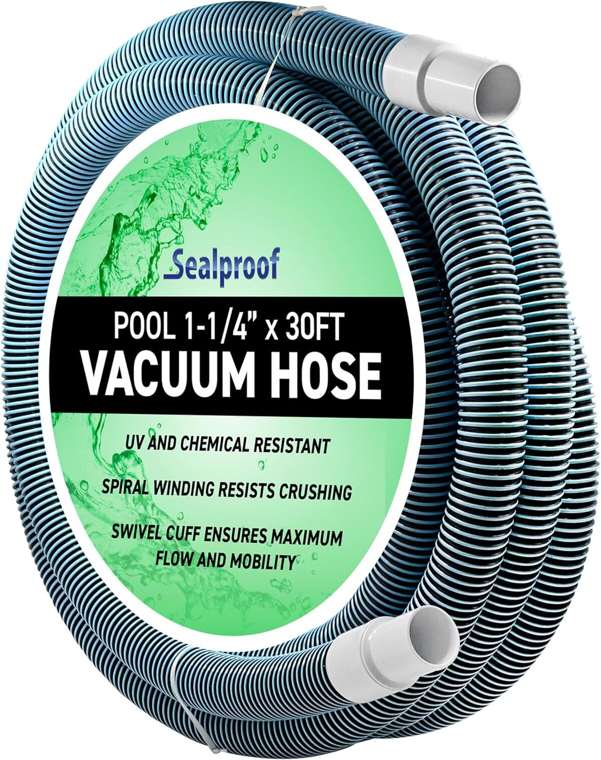 Test : tuyau d'aspiration piscine pivotant 9, 1 m