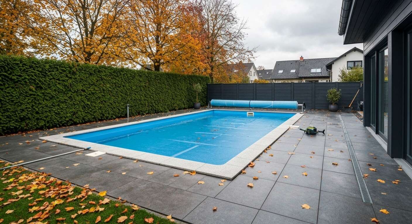 Ranger ou couvrir la piscine pour l'hiver Ranger ou couvrir la piscine pour l'hiver