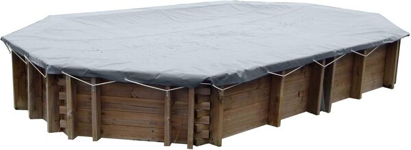 Bâche d'hivernage pour piscine bois Sunbay