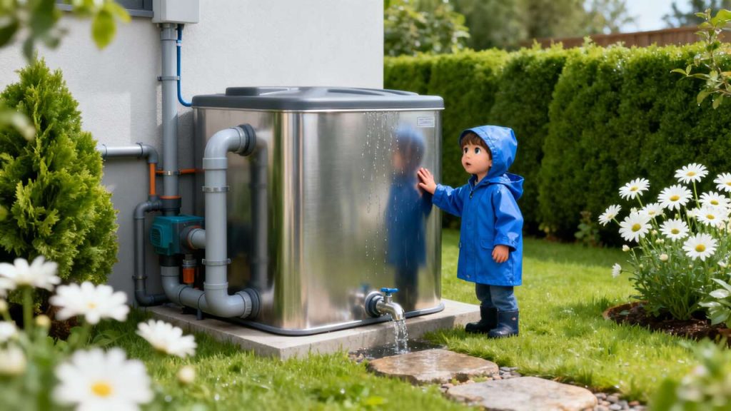 Subventions : récupérateur d'eau de pluie gratuit ?