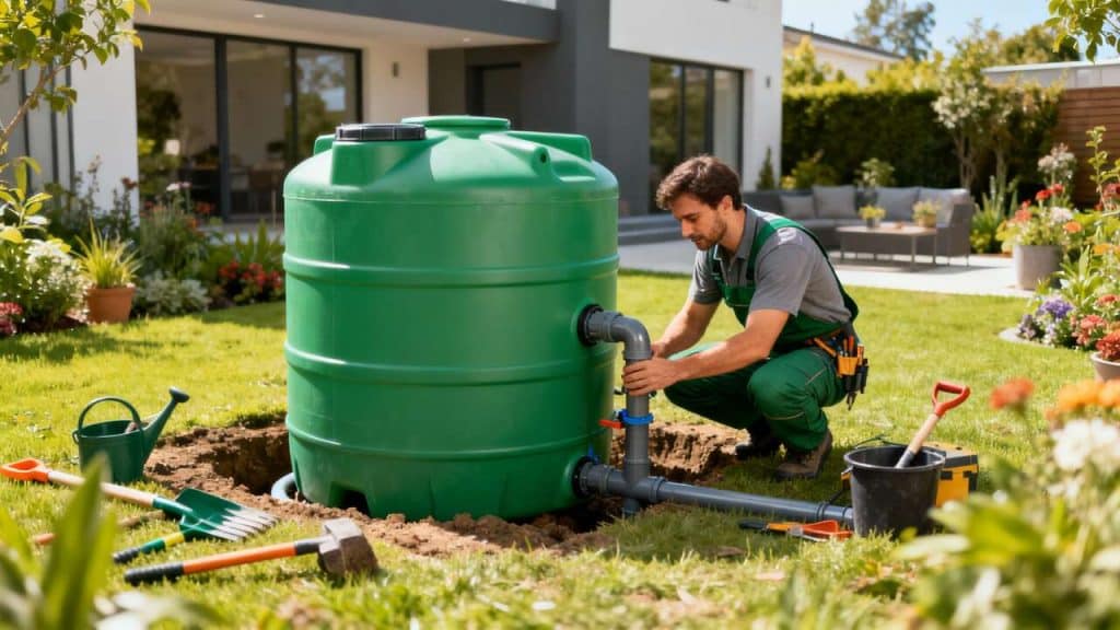 Installation citerne eau de pluie : guide et conseils