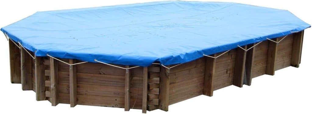 Test de la bâche d'hivernage Sunbay pour piscine bois
