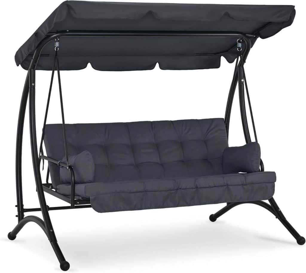 Test de la balancelle MCombos Hollywood 3 places avec fonction lit