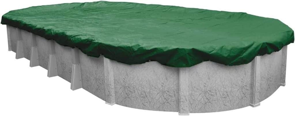 Test de la couverture d'hiver Robelle 321218–4 pour piscine hors-sol ovale 12' x 24