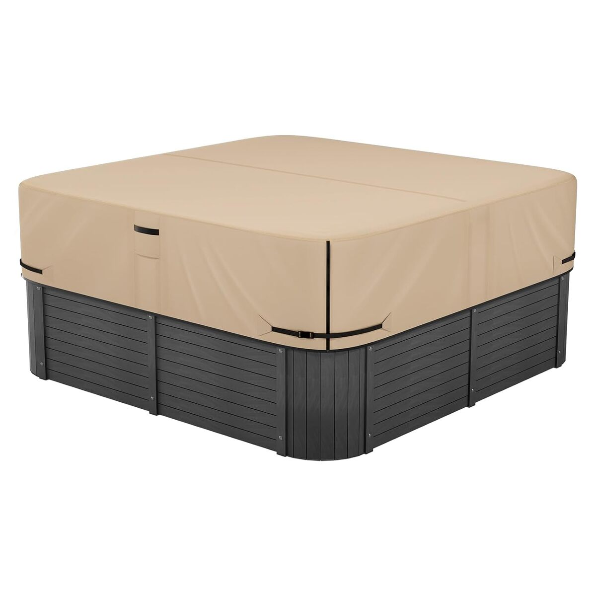 Test de la housse de spa extérieure VEVOR : protection résistante en tissu Oxford 600D