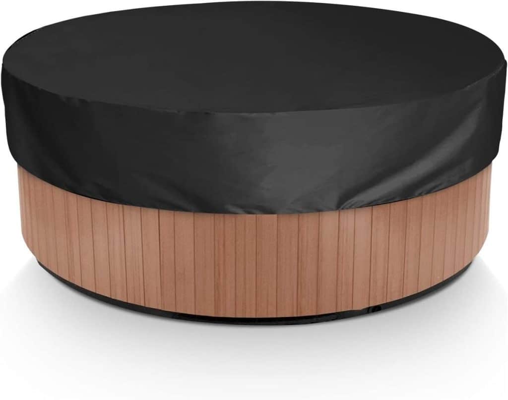 Test de la housse imperméable 420D pour bain à remous extérieur