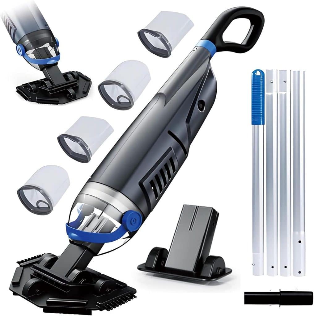 Test de l'aspirateur de piscine IPOW sans fil : puissance et polyvalence