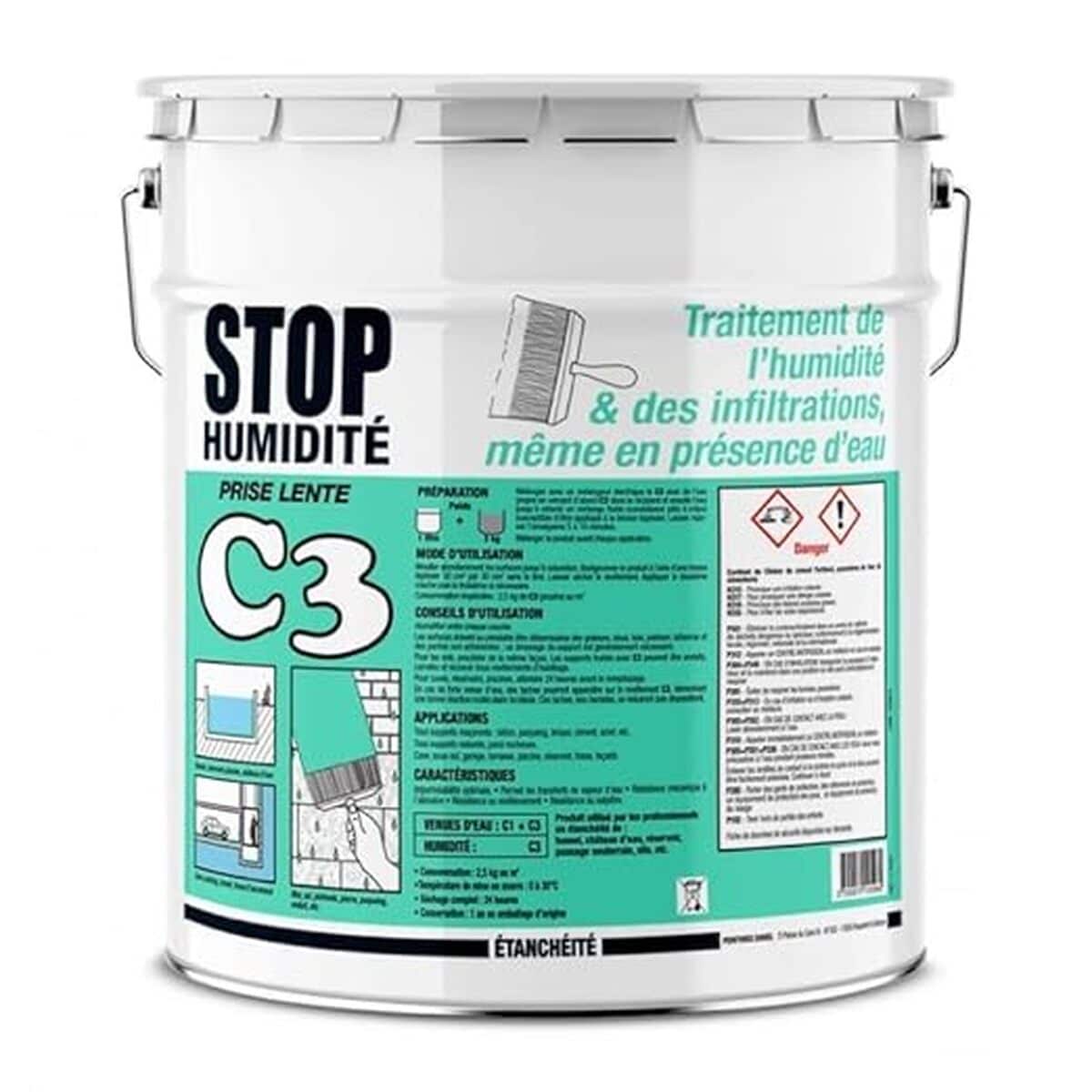 Test : enduit d'étanchéité C3 Procom 25 kg anti-infiltrations