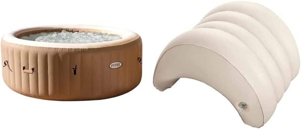 Test : spa Intex Pure Spa Sahara 4 places avec appui-tête