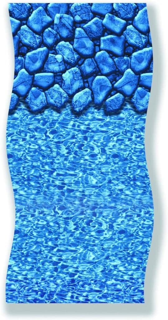 Test : swimline Liner overlap 5, 48 Boulder bleu imprimé