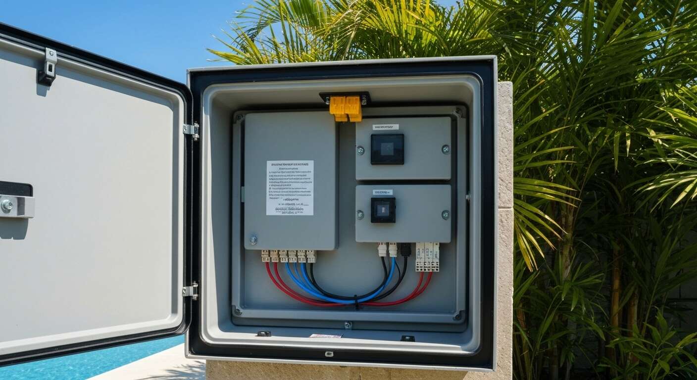 Comprendre le r&ocirc;le du coffret &eacute;lectrique pour piscine