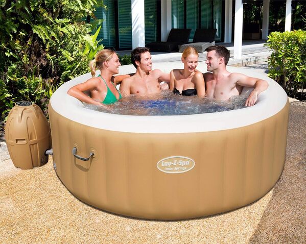 Bestway Lay-Z-Spa Gonflable 2020. 4-6 Personen Palm Springs Airjet.