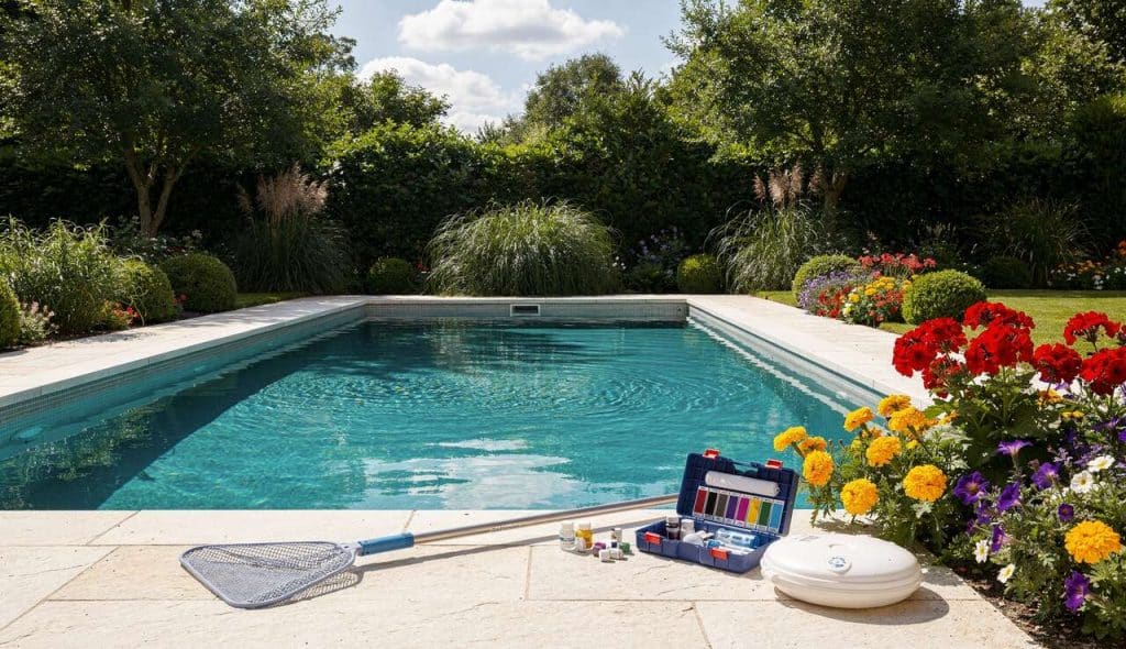 Éviter les taches de chlore dans votre piscine : astuces efficaces