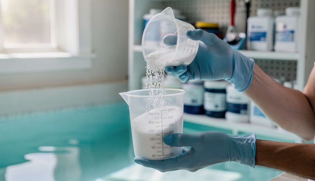 Comment doser le chlore choc sans surdosage ?