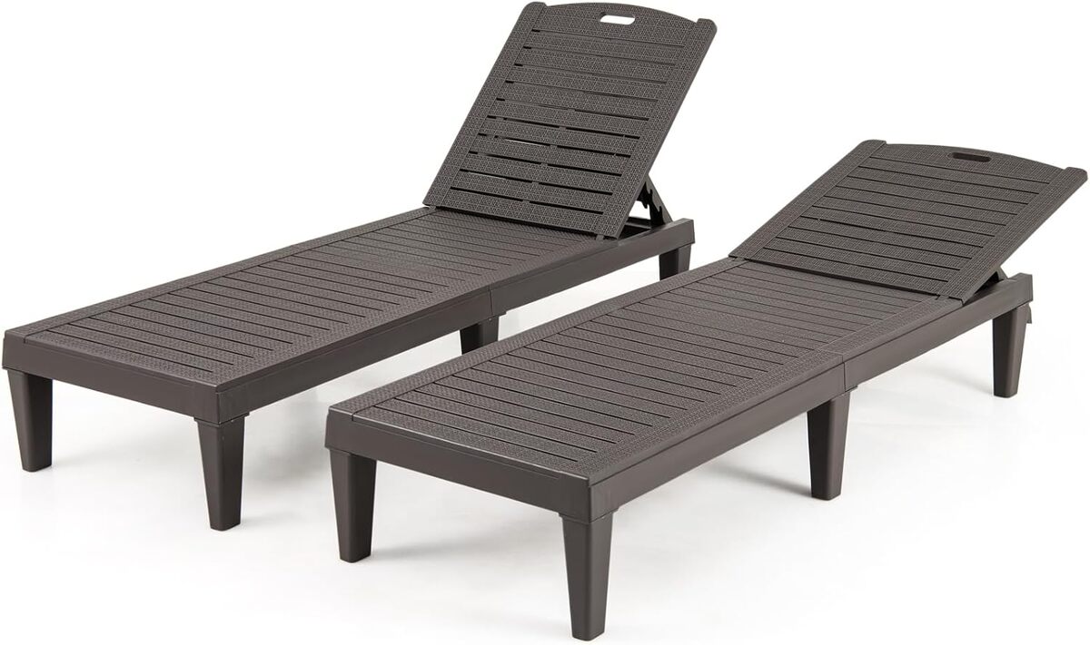 Test : bains de soleil réglables Costway pour jardin