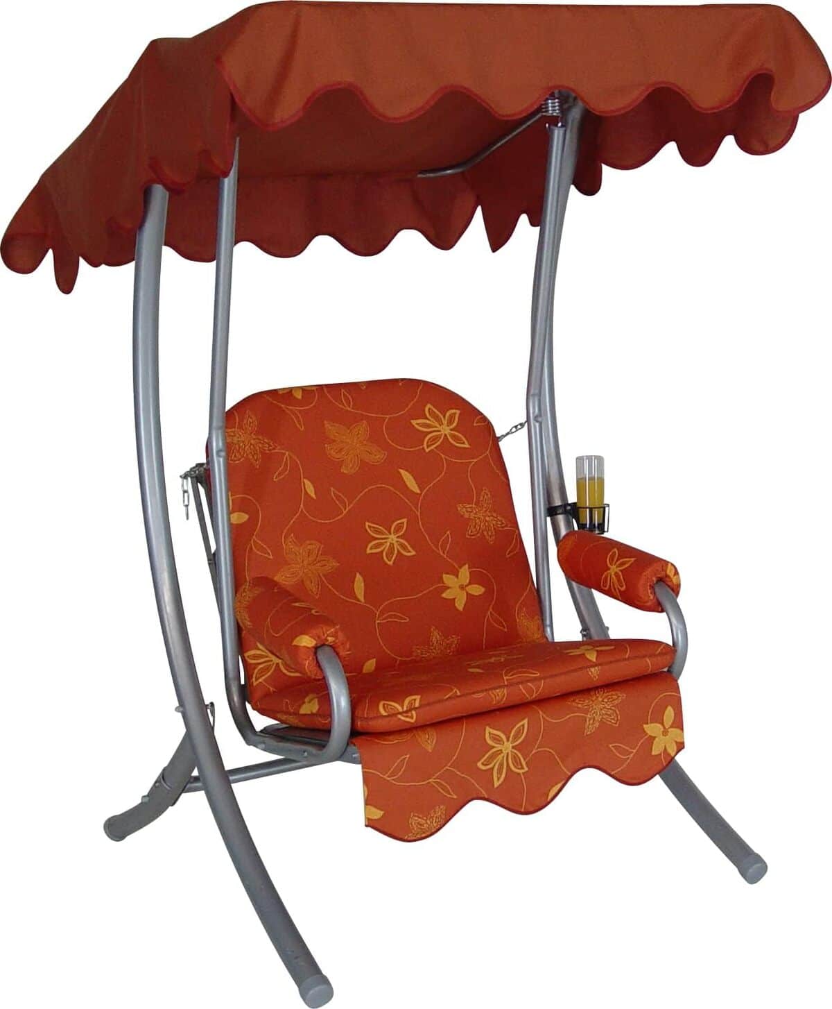 Test : balancelle de jardin Angerer Freizeitmöbel GmbH, rayures vertes