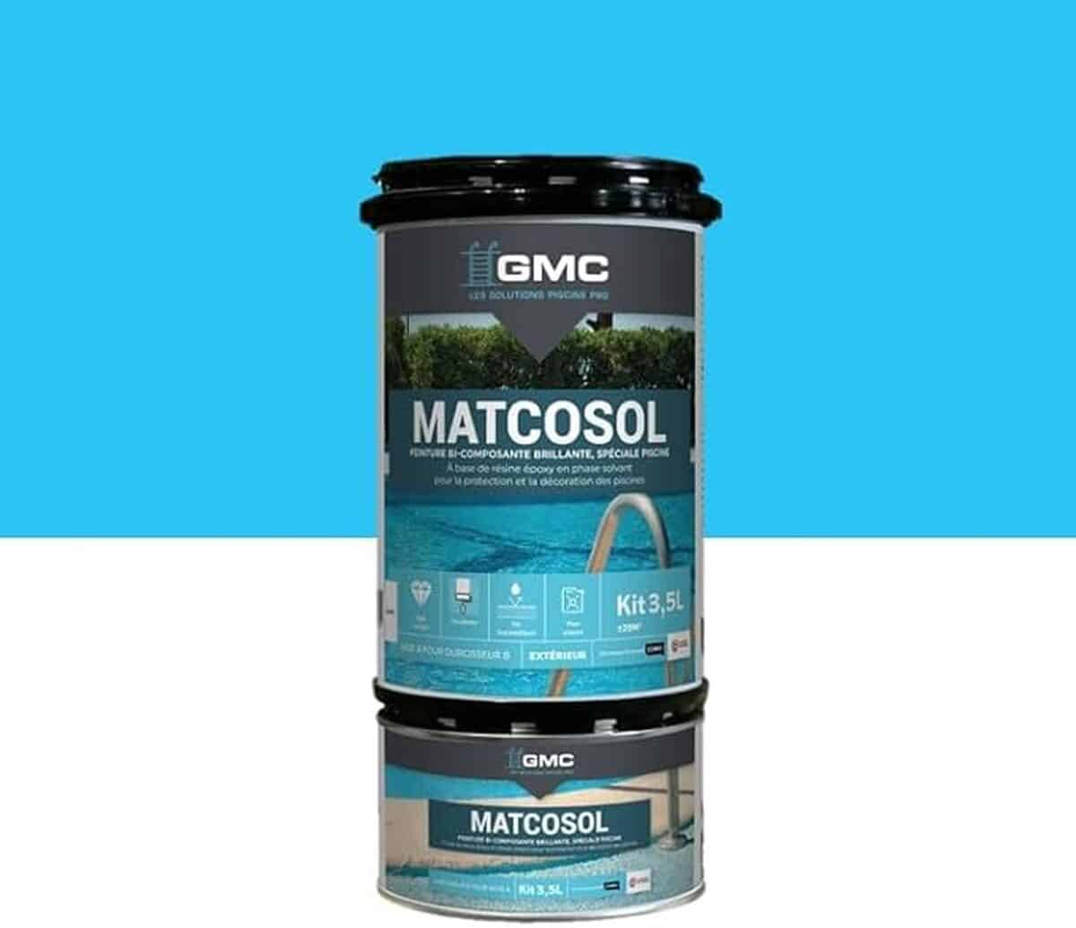 Test : comus Peinture Piscine MATCOSOL 3, 5L, efficacité optimale
