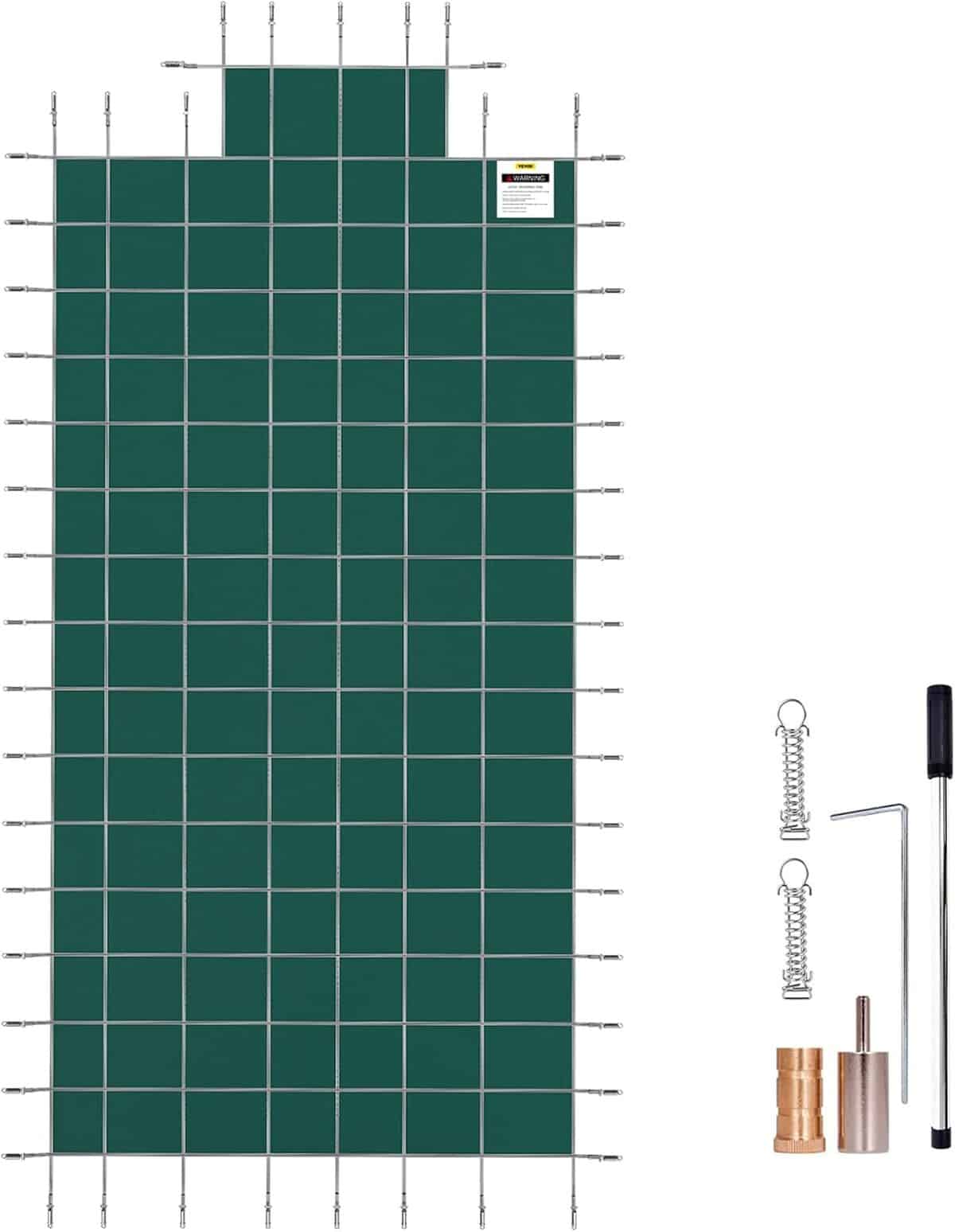 Test : couverture de sécurité VEVOR pour piscine creusée 6, 1x12, 2 m