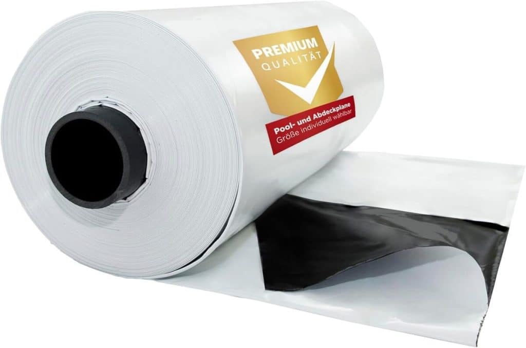 Test de la bâche de piscine premium 8x18 m résistante