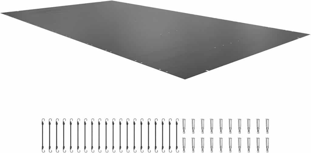 Test de la bâche solaire Vevor pour piscine rectangulaire 4x8 m