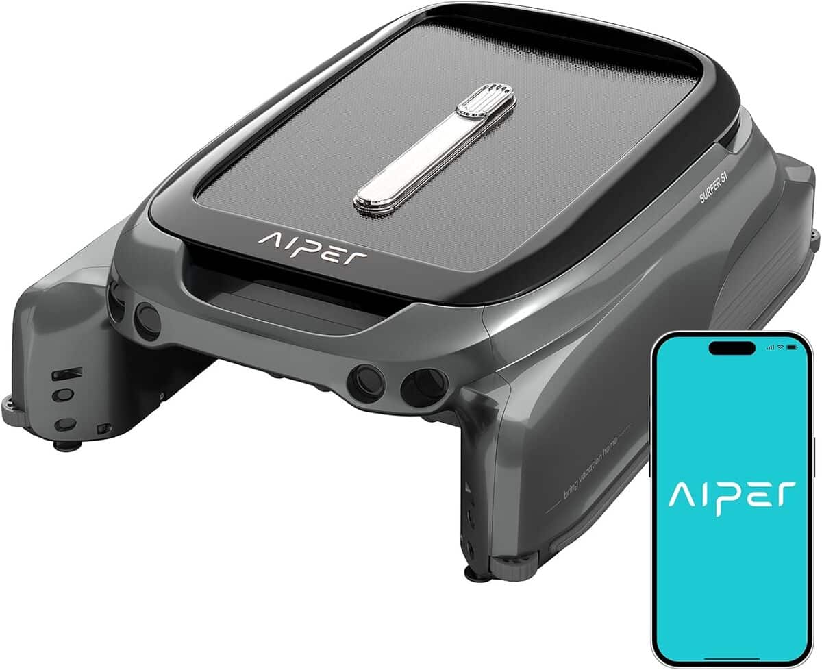 Test du robot piscine AIPER Surfer S1 : solaire et autonome