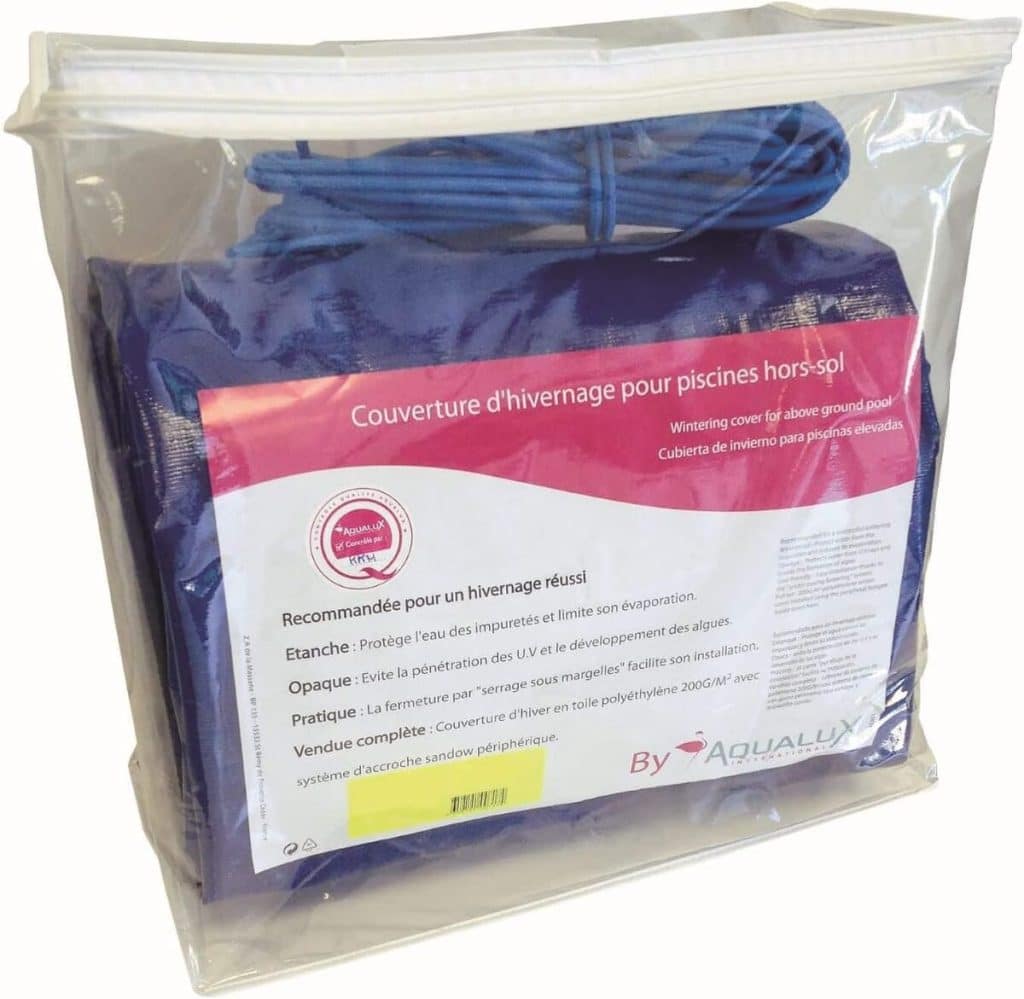 Test : eDG by Aqualux couverture bâche 7, 80 m pour piscine hors sol