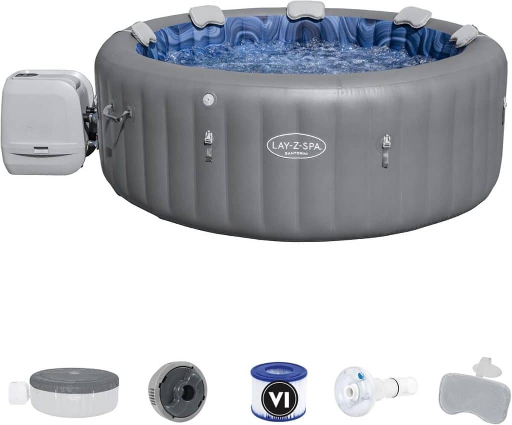 Test : le spa Bestway LAY-Z-SPA® Santorini Hydrojet Pro™ pour 5-7 personnes