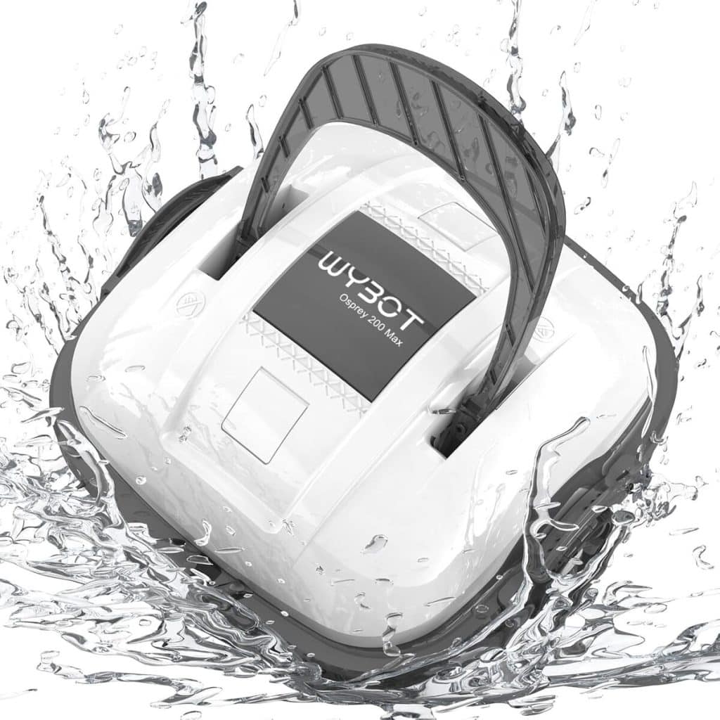 Test : wybot robot piscine sans fil 100 min d'aspiration puissante