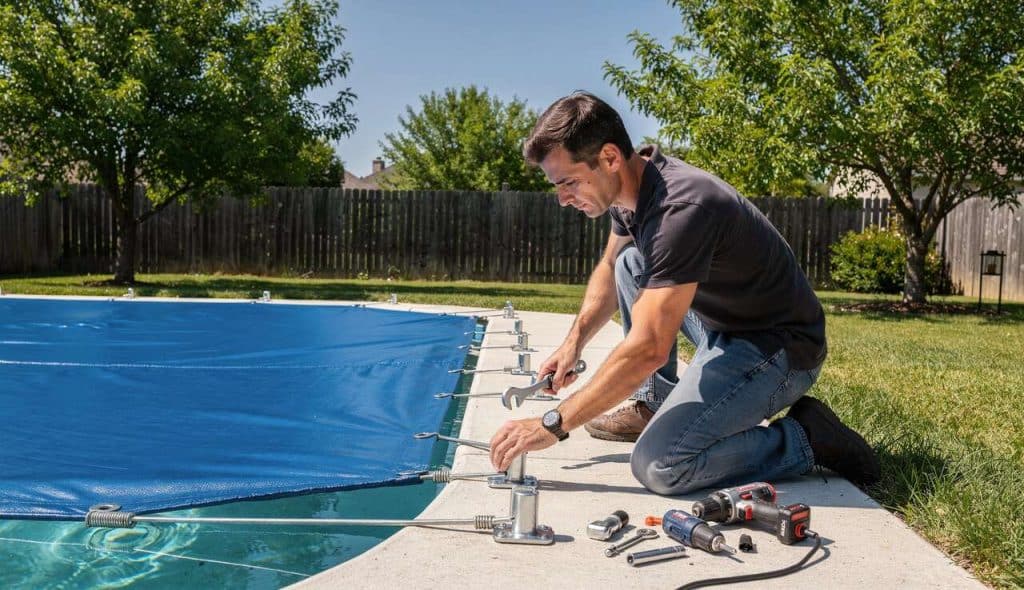 Comment installer une couverture de piscine ?