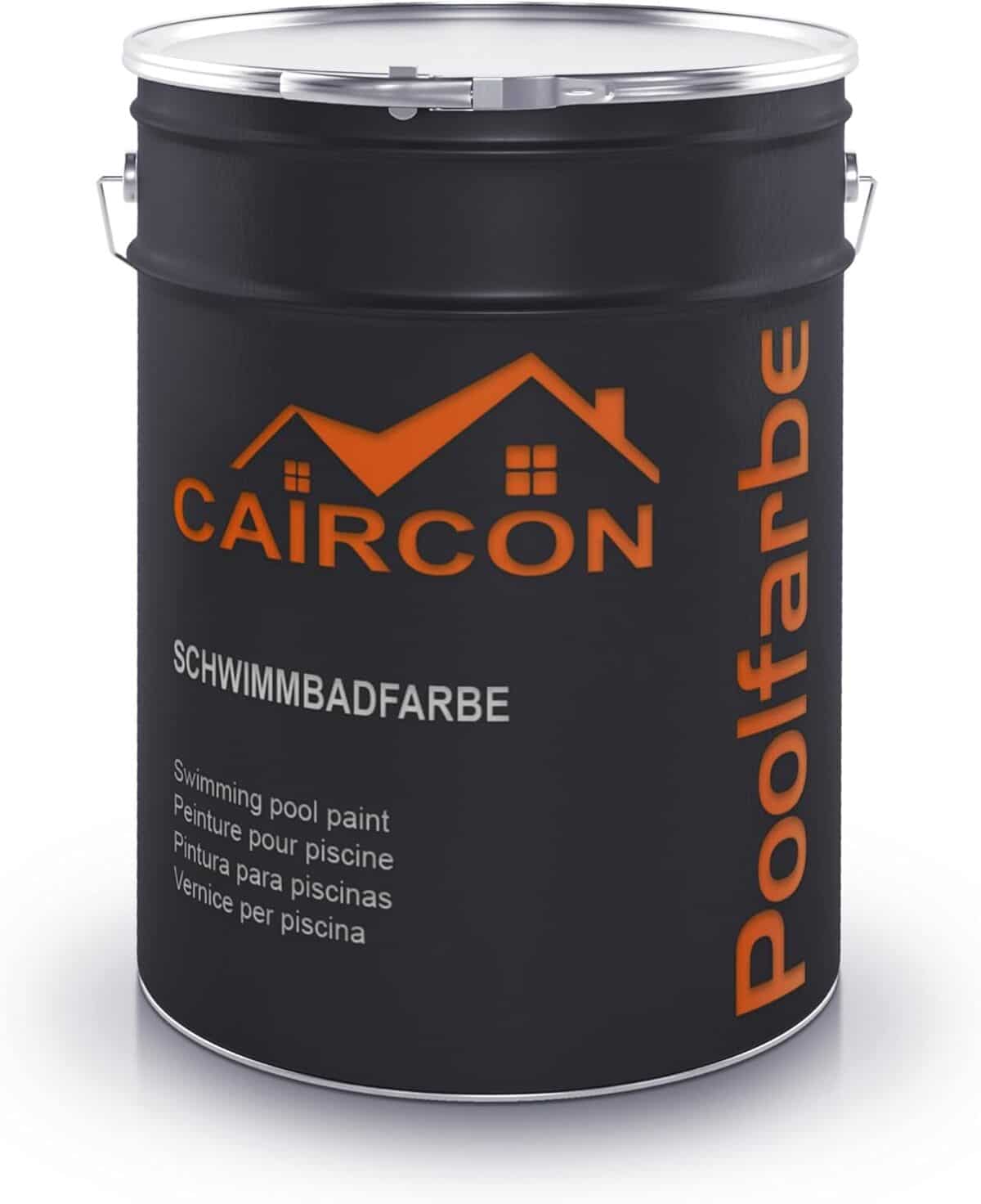 Test de la peinture piscine CAIRCON RAL 9010 10L