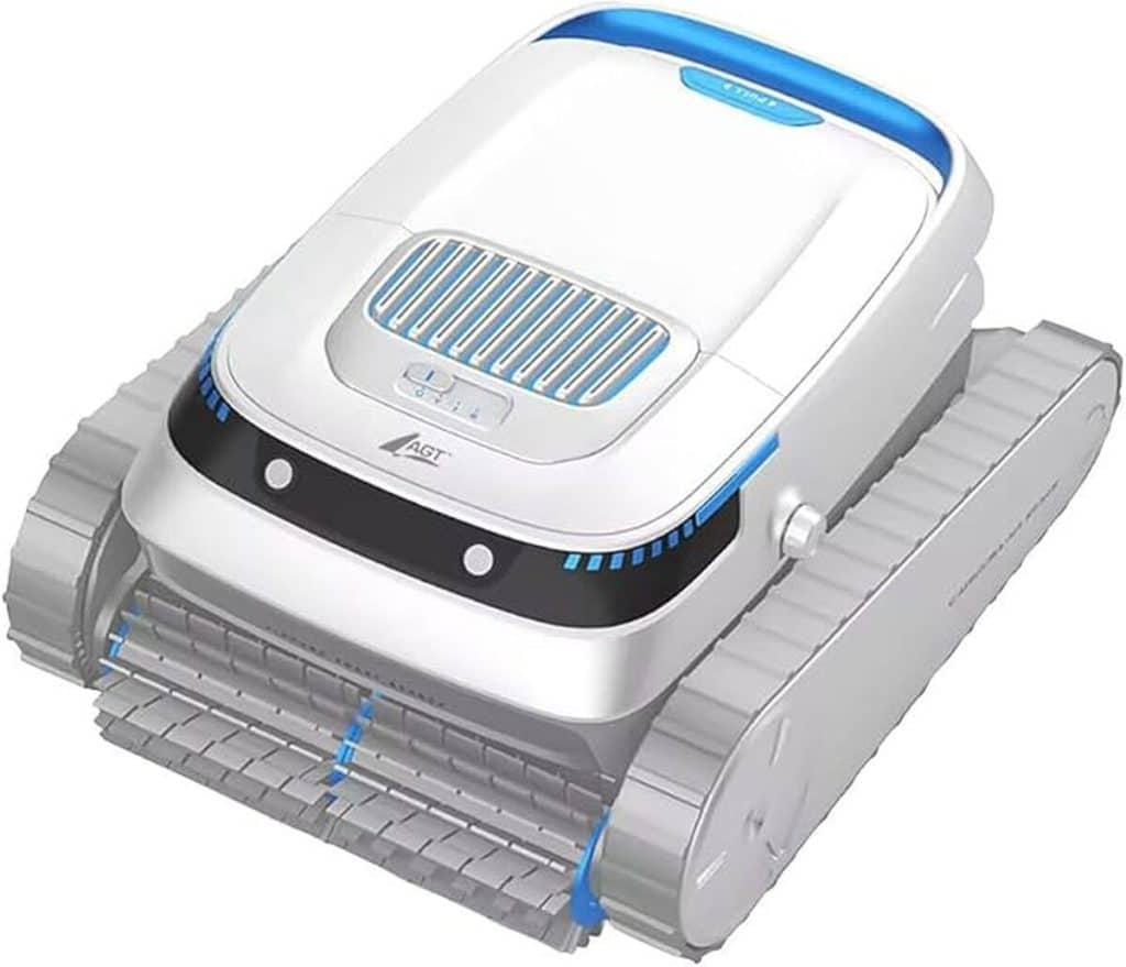 Test du robot nettoyeur de piscine AGT PRR-120