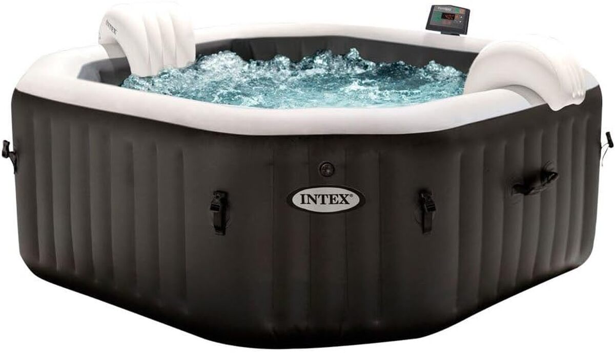 Test du spa gonflable Intex PureSpa Carbone pour 6 personnes