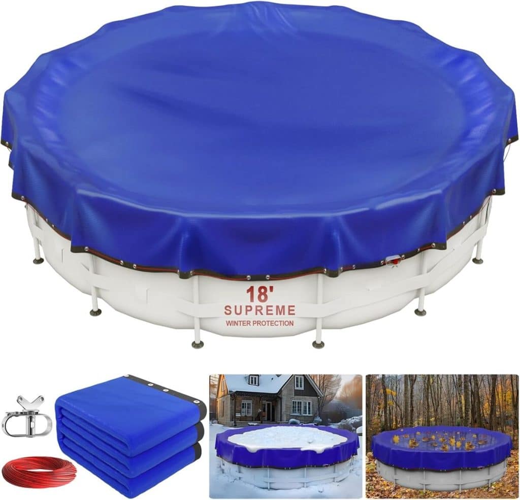 Test housse de protection hiver 5, 5 m : extra épaisse, durable et résistante