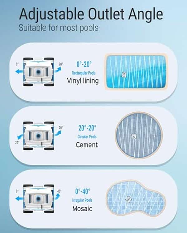Découvrez notre avis sur le WYBOT WY1103 : performance sans fil, grande autonomie et efficacité pour un nettoyage parfait de votre piscine.