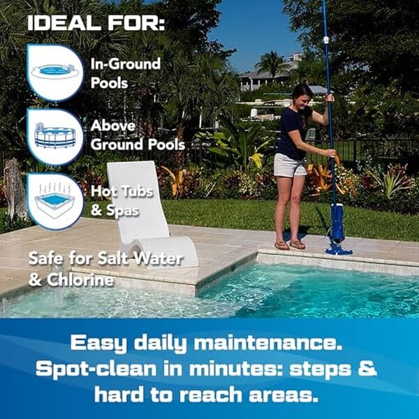 Découvrez notre avis détaillé sur le nettoyeur de piscine Pool Blaster Catfish Ultra rechargeable : efficacité, autonomie et conseils d'utilisation. Profitez d'une piscine impeccable toute l'année  !