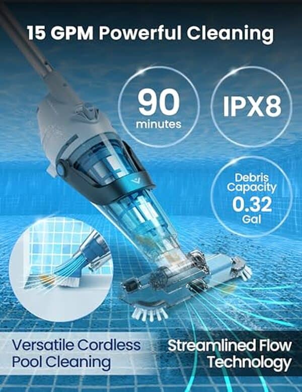 Découvrez notre évaluation complète de l'aspirateur de piscine KOKIDO 2026 et sa puissance optimisée avec filtre XL pour garder votre piscine impeccable toute l'année.