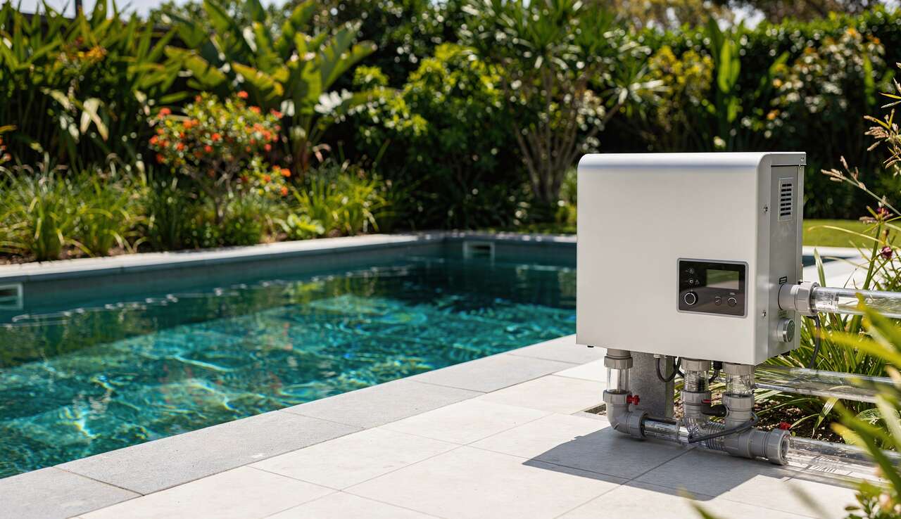 Fonctionnement d&rsquo;un &eacute;lectrolyseur de piscine