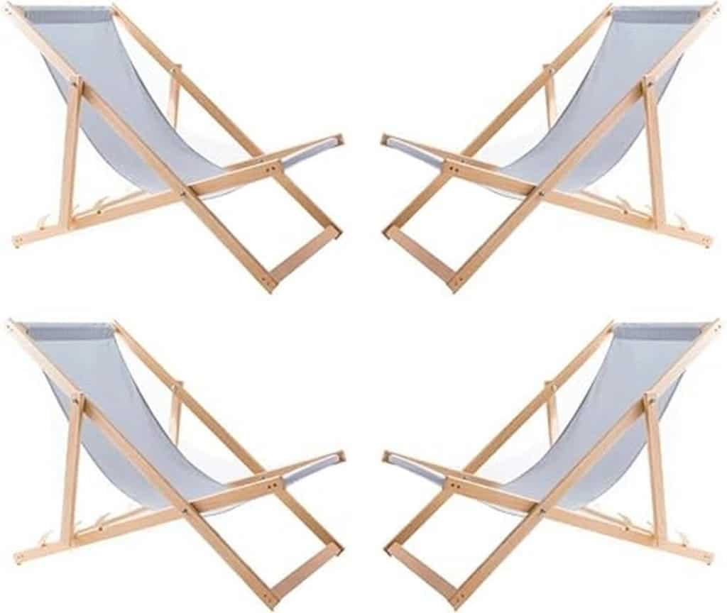 Test : chaises longues pliables Woodok ergonomiques et résistantes